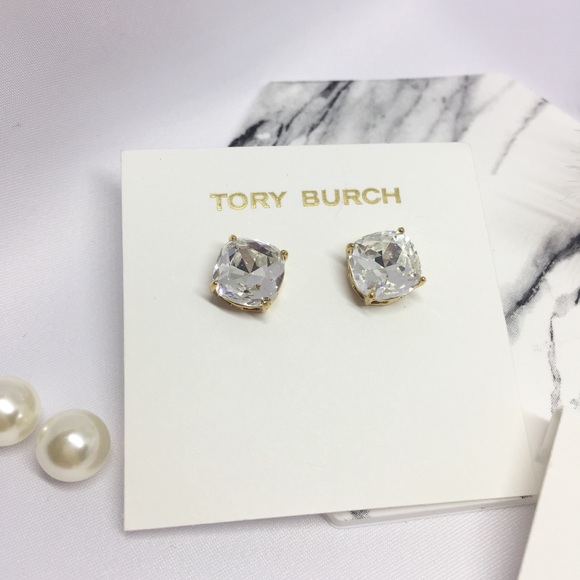 Tory Burch Jewelry - Tory Burch Crystal Stud Earrings